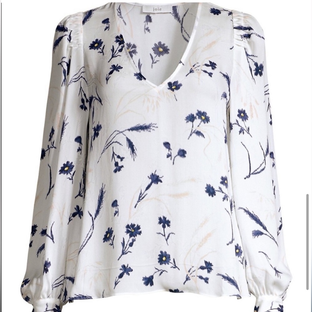 Joie Yadra Silk Blouse XXS - Picture 5 of 10